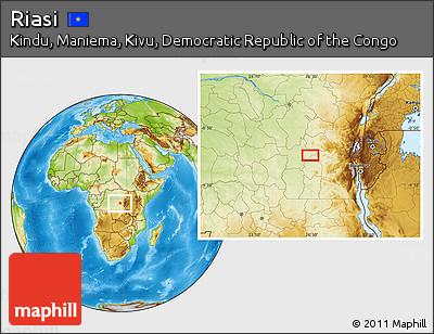 Physical Location Map of Riasi