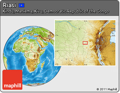 Physical Location Map of Riasi