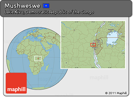 Savanna Style Location Map of Mushweswe