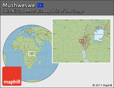 Savanna Style Location Map of Mushweswe