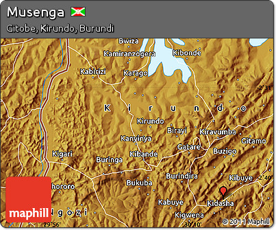 Physical Map of Musenga