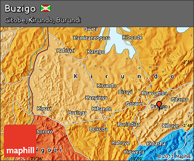 Political Map of Buzigo
