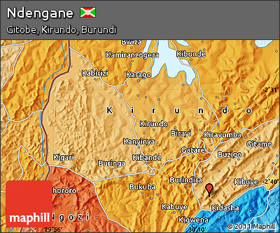 Political Map of Ndengane