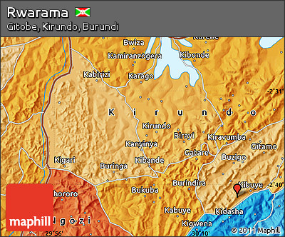 Political Map of Rwarama