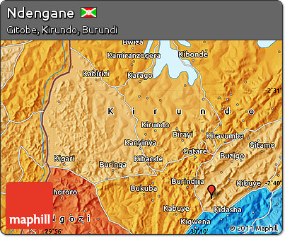 Political Map of Ndengane