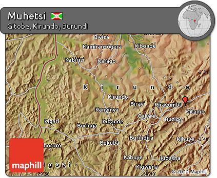Satellite Map of Muhetsi
