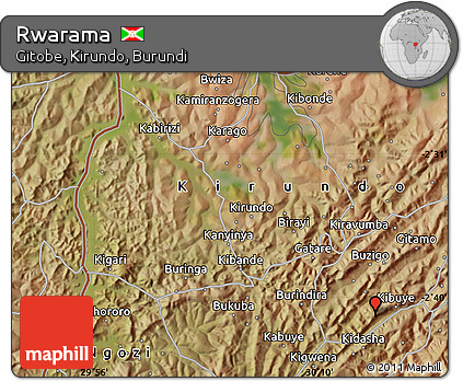 Satellite Map of Rwarama