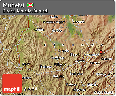 Satellite Map of Muhetsi