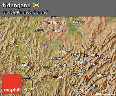 Satellite Map of Ndengane