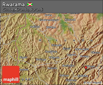 Satellite Map of Rwarama