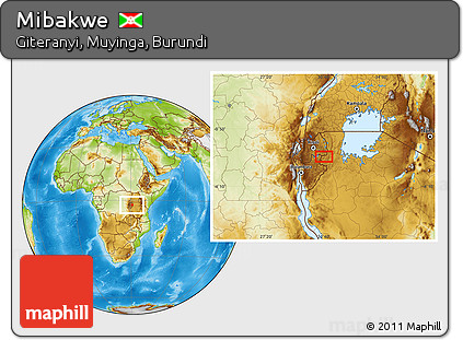 Physical Location Map of Mibakwe