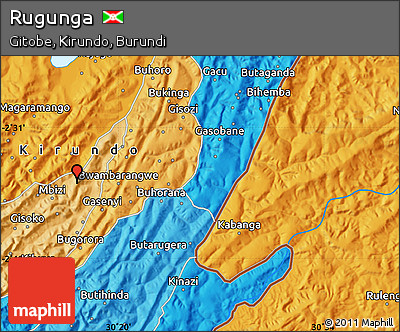 Political Map of Rugunga