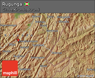 Satellite Map of Rugunga