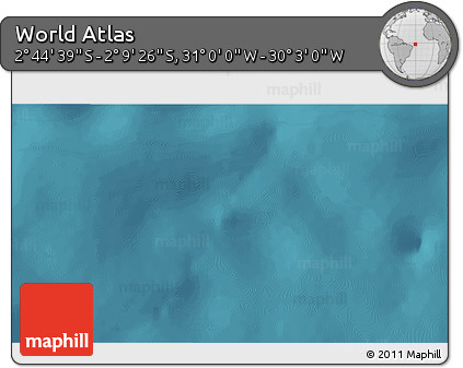 Satellite 3D Map of the Area around 2° 27' 3" S, 30° 31' 29" W