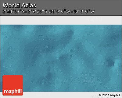 Satellite 3D Map of the Area around 2° 27' 3" S, 30° 31' 29" W