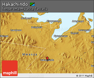 Physical 3D Map of Hakachindo