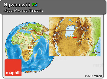 Physical Location Map of Ngwamwili