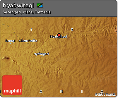 Physical Map of Nyabwitagi