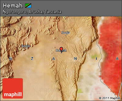 Satellite Map of Hemah