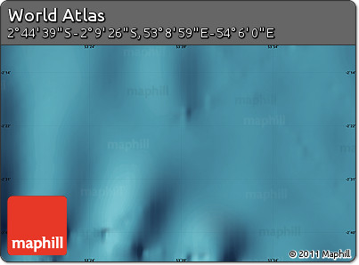 Satellite Map of the Area around 2° 27' 3" S, 53° 37' 30" E
