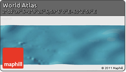 Satellite Panoramic Map of the Area around 2° 27' 3" S, 59° 34' 30" E