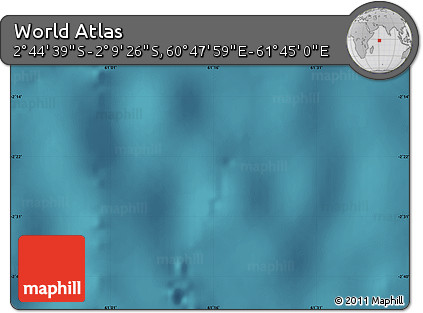 Satellite Map of the Area around 2° 27' 3" S, 61° 16' 29" E