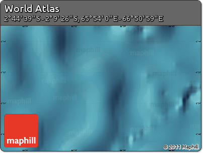 Satellite Map of the Area around 2° 27' 3" S, 66° 22' 30" E