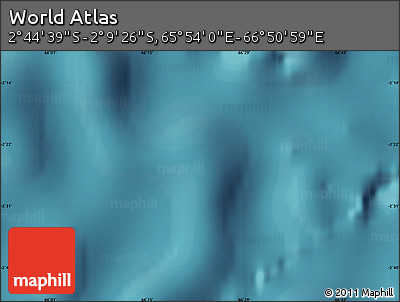 Satellite Map of the Area around 2° 27' 3" S, 66° 22' 30" E