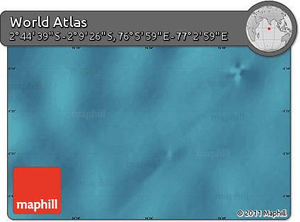 Satellite Map of the Area around 2° 27' 3" S, 76° 34' 29" E