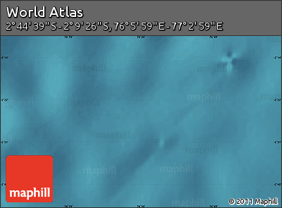 Satellite Map of the Area around 2° 27' 3" S, 76° 34' 29" E
