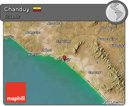 Satellite Map of Chanduy