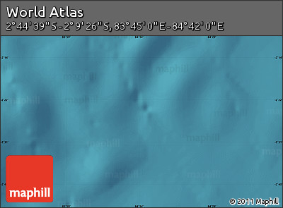 Satellite Map of the Area around 2° 27' 3" S, 84° 13' 29" E