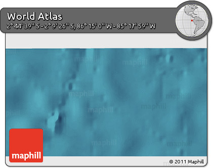 Satellite 3D Map of the Area around 2° 27' 3" S, 85° 46' 30" W