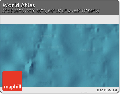 Satellite 3D Map of the Area around 2° 27' 3" S, 85° 46' 30" W