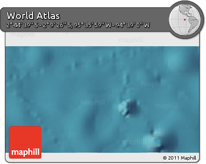 Satellite 3D Map of the Area around 2° 27' 3" S, 95° 7' 30" W