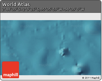 Satellite 3D Map of the Area around 2° 27' 3" S, 95° 7' 30" W