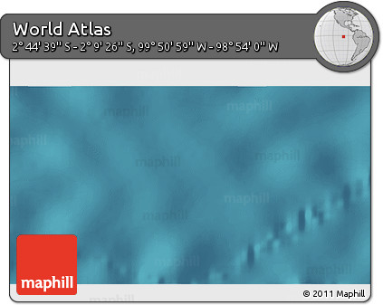 Satellite 3D Map of the Area around 2° 27' 3" S, 99° 22' 30" W
