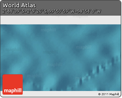 Satellite 3D Map of the Area around 2° 27' 3" S, 99° 22' 30" W