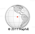 Outline Map of the Area around 2° 27' 3" S, 99° 22' 30" W, rectangular outline