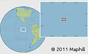 Savanna Style Location Map of the area around 2° 58' 32" S, 100° 13' 29" W