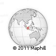 Outline Map of the Area around 2° 58' 32" S, 108° 1' 30" E, rectangular outline