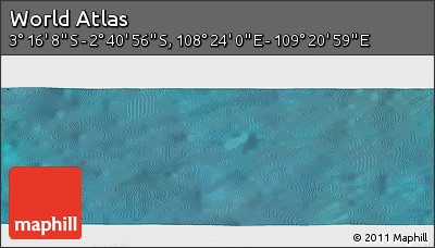 Satellite Panoramic Map of the Area around 2° 58' 32" S, 108° 52' 30" E