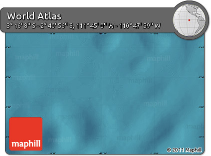 Satellite Map of the Area around 2° 58' 32" S, 111° 16' 30" W
