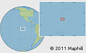 Savanna Style Location Map of the area around 2° 58' 32" S, 112° 7' 30" W
