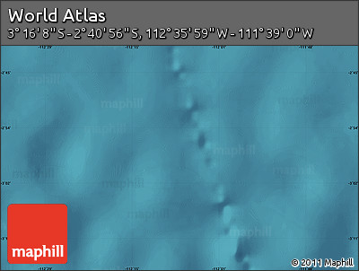 Satellite Map of the Area around 2° 58' 32" S, 112° 7' 30" W