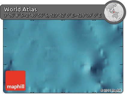 Satellite Map of the Area around 2° 58' 32" S, 124° 10' 30" E