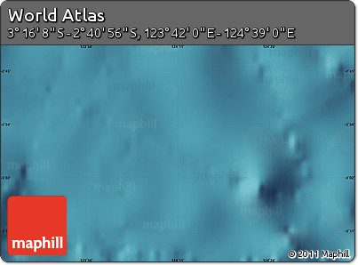 Satellite Map of the Area around 2° 58' 32" S, 124° 10' 30" E