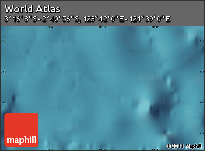 Satellite Map of the Area around 2° 58' 32" S, 124° 10' 30" E