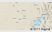Shaded Relief 3D Map of the area around 2° 58' 32" S, 133° 31' 30" E