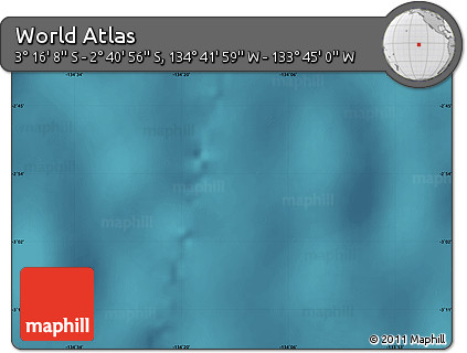 Satellite Map of the Area around 2° 58' 32" S, 134° 13' 29" W